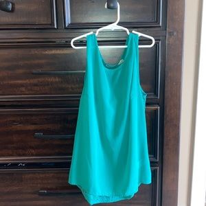 Chloe K Seafoam Green Sleeveless Blouse